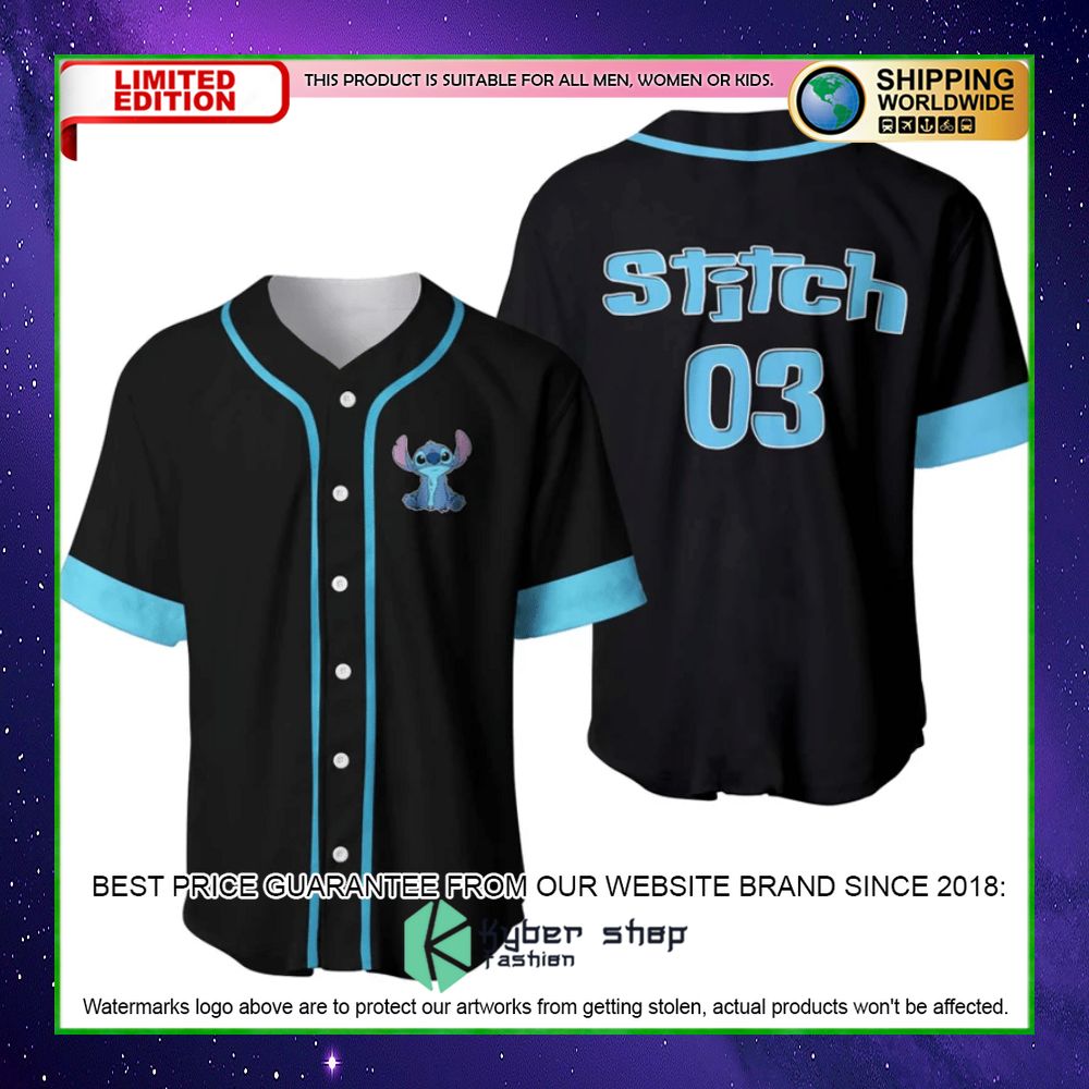 stitch custom number baseball jersey limited