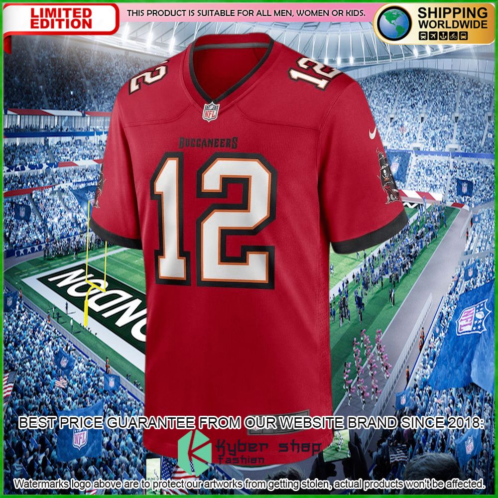 tom brady tampa bay buccaneers nike red football jersey limited editionc8od4