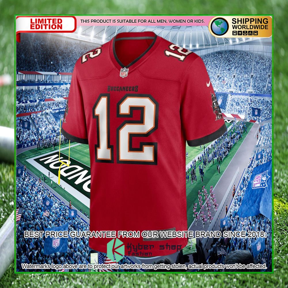 tom brady tampa bay buccaneers nike red football jersey limited editioniavcc