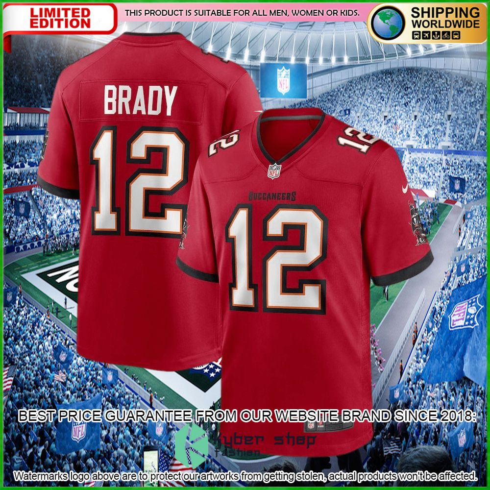 tom brady tampa bay buccaneers nike red football jersey limited editionjgsuq
