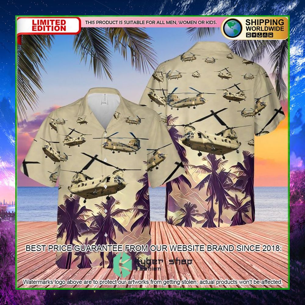 us army boeing ch47 chinook palm tree hawaiian shirt limited editionyklia