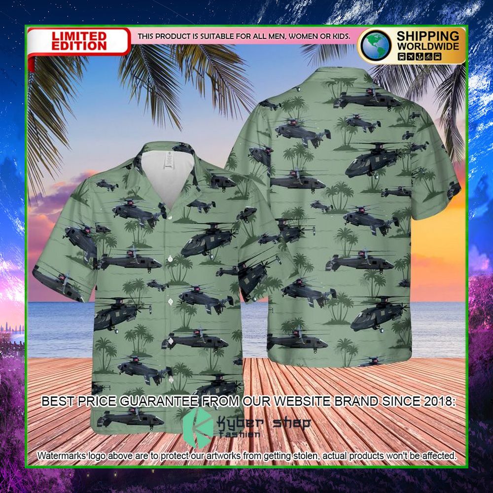 us army sikorsky s97 raider hawaiian shirt limited editionka6ez