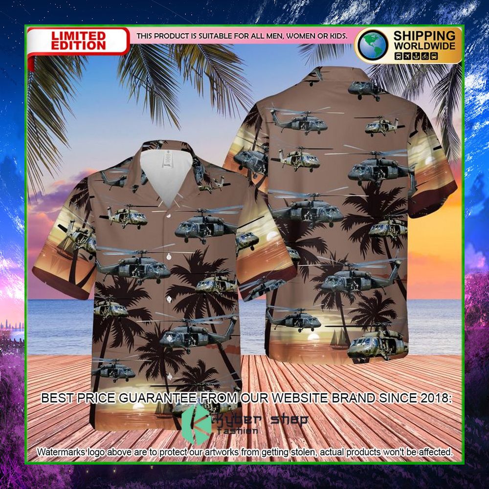 us army sikorsky uh60 black hawk helicopter hawaiian shirt limited editionnndew