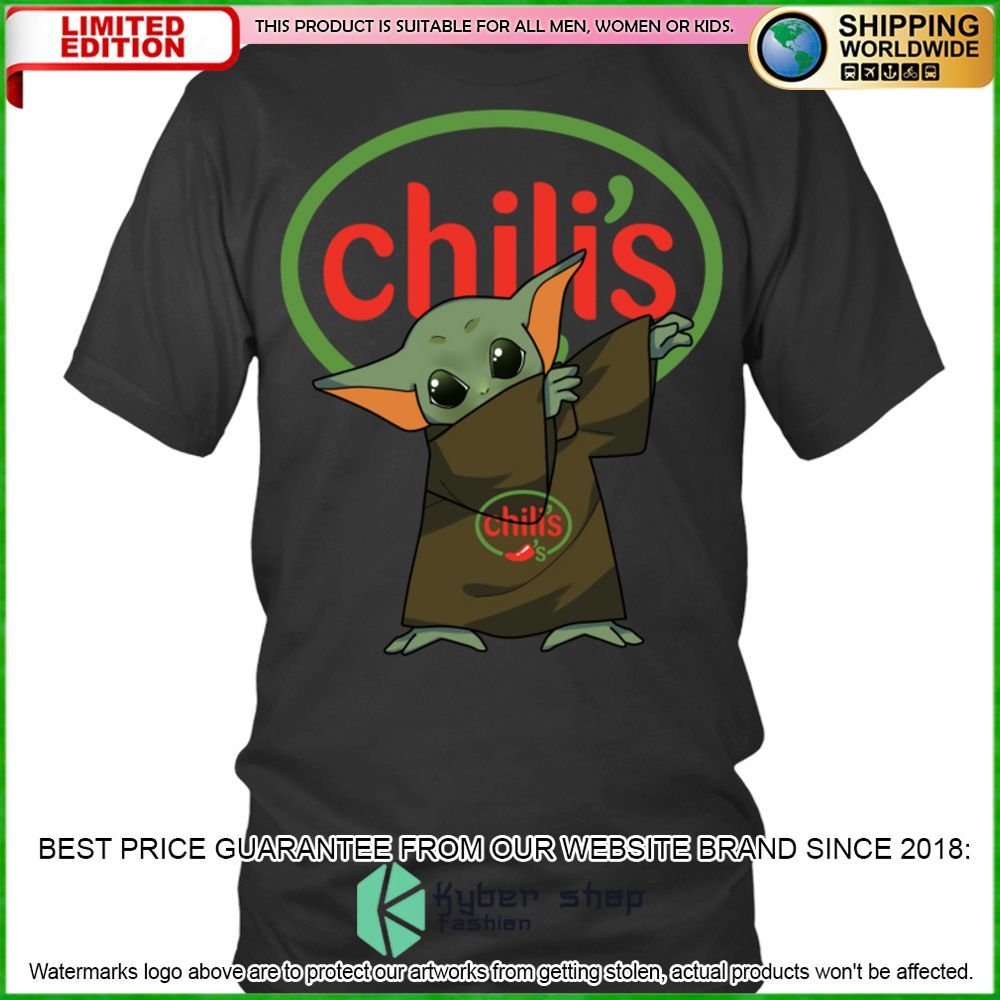 Chili's Baby Yoda Star Wars Hoodie, Shirt - LIMITED EDITION
