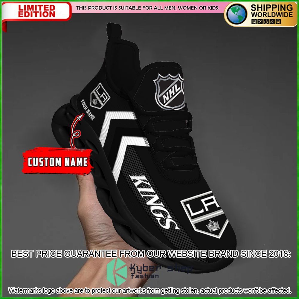 los angeles kings custom name clunky max soul shoes limited edition