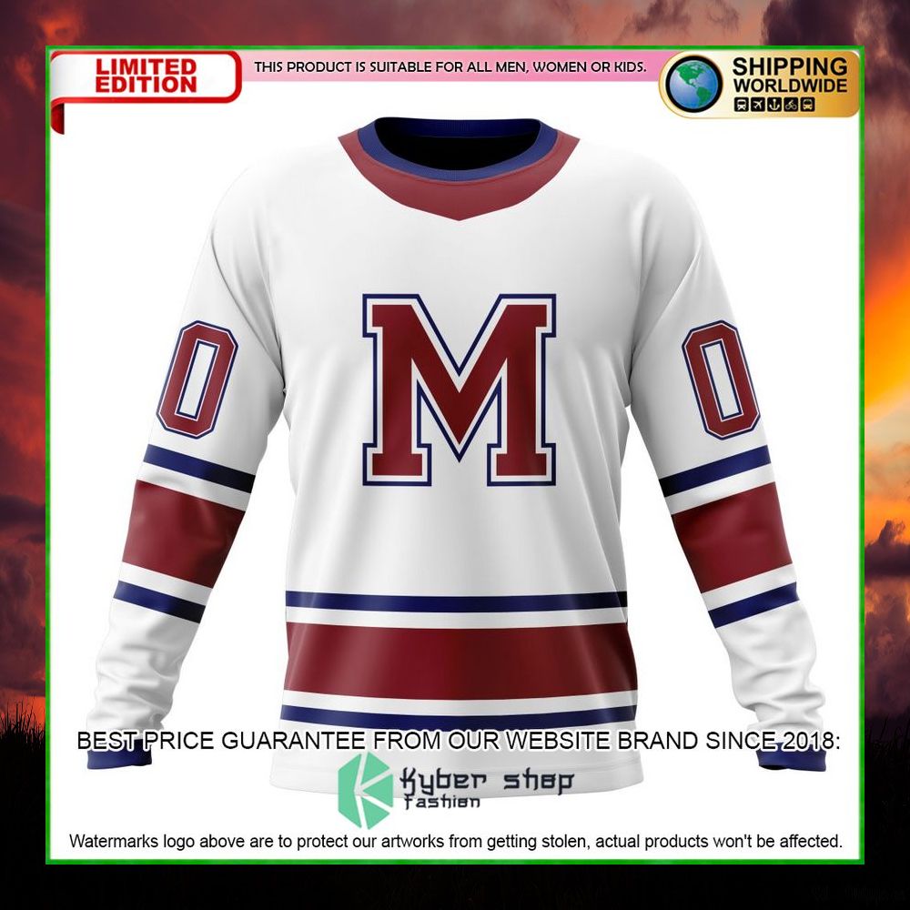 montreal maroons nhl personalized hoodie shirt limited edition refpd