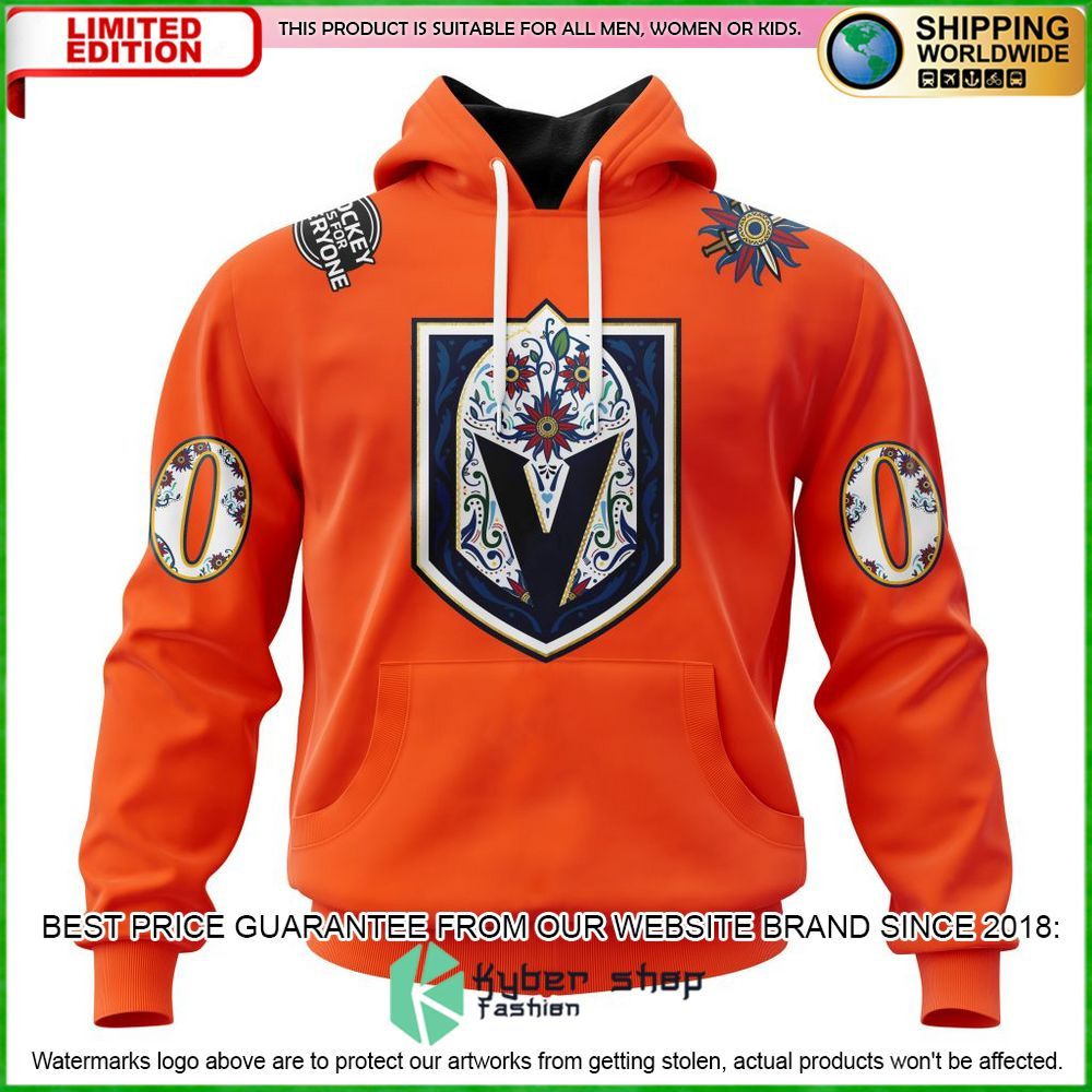 NHL Vegas Golden Knights Hispanic Heritage Personalized Hoodie, Shirt - LIMITED EDITION