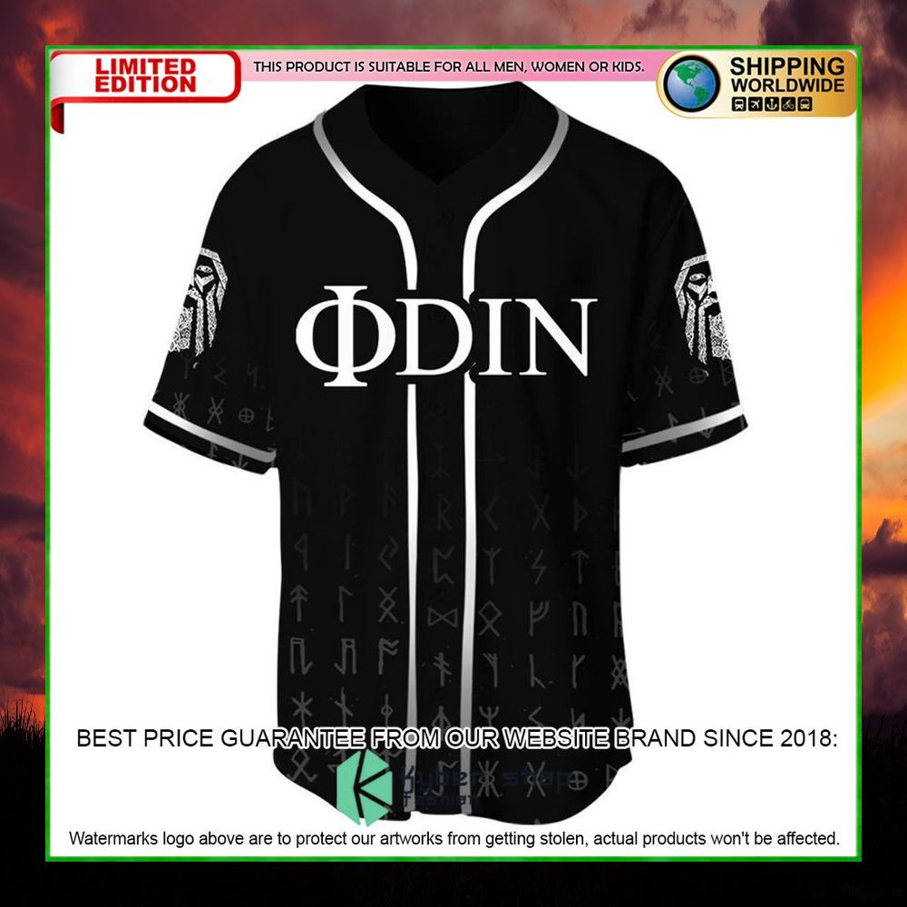 odin vikings baseball jersey limited edition 8o6gh