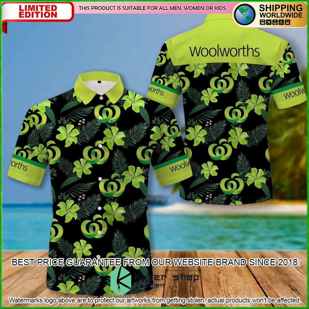 Woolworths Hawaiian Shirt, Short - LIMITED EDITION